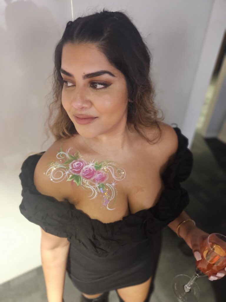 Adult face painting women face paint body paint