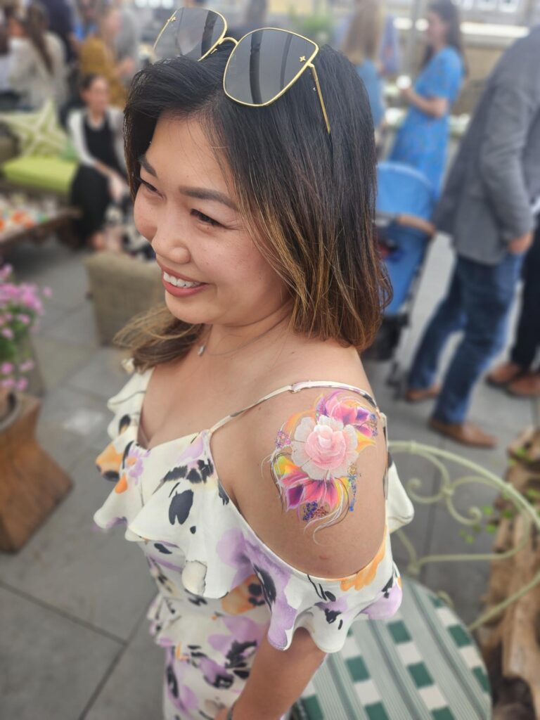 Adult face painting women face paint body art