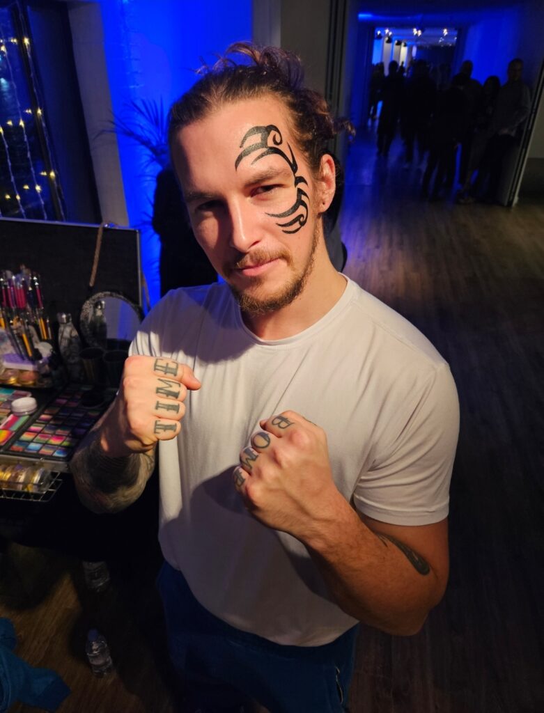 Adult face painting men face paint tribal face paint