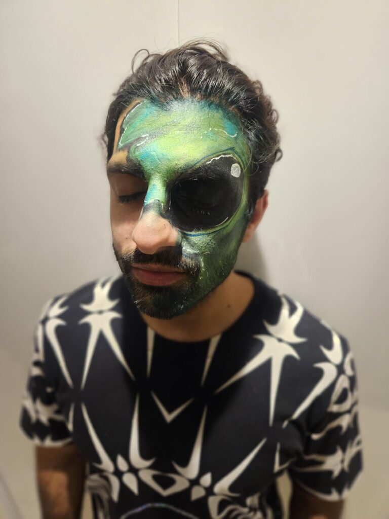 Adullt Face Paint Halloween Face Painting